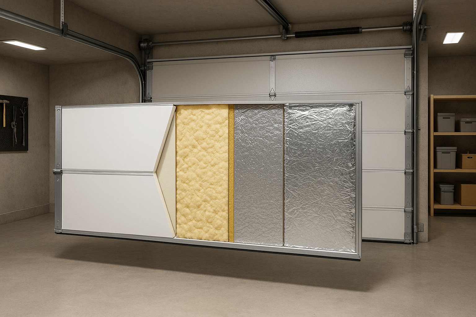 what is the best garage door insulation what is the best garage door insulation