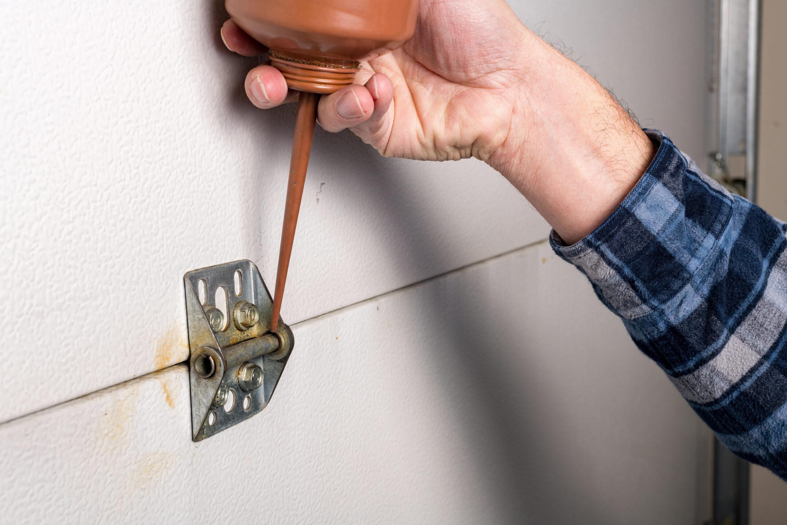 garage door lubrication garage door lubrication