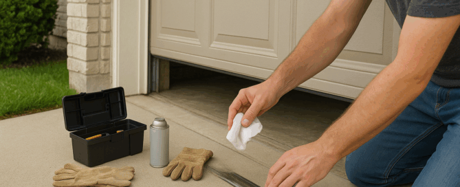 Garage door maintenance checklist