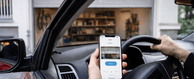 smart home garage door controller